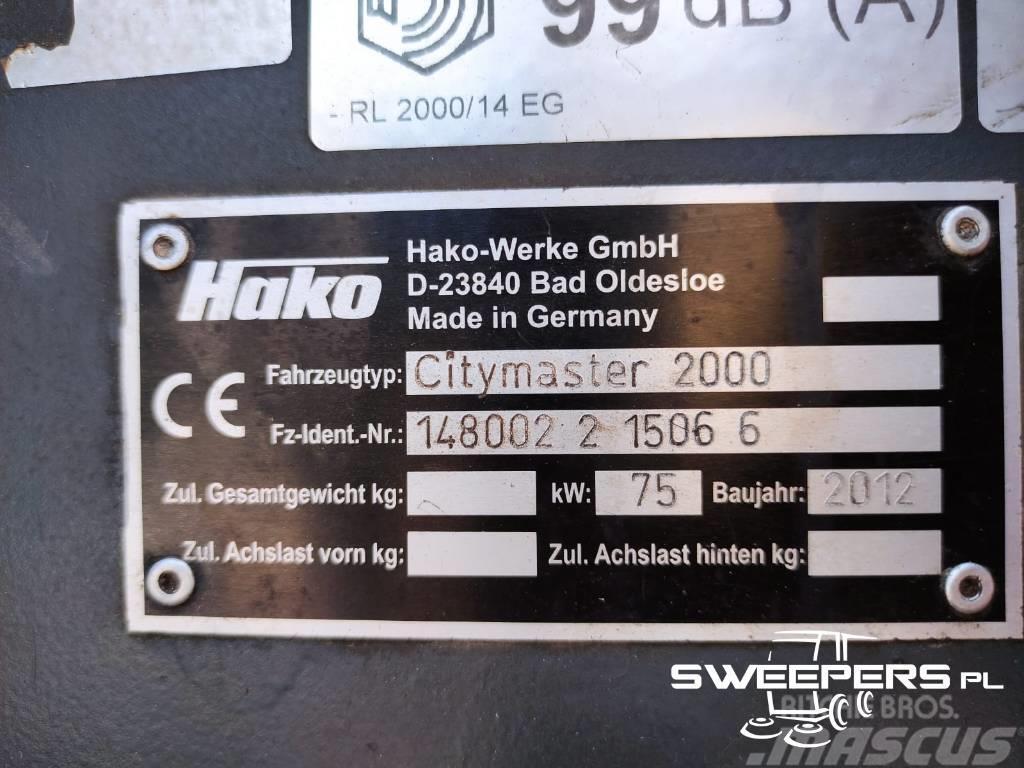Hako Citymaster 2000 Tänavapuhastusmasinad