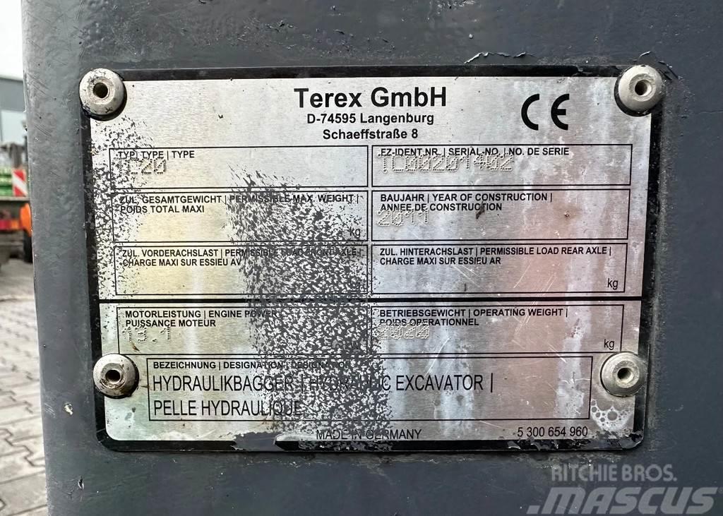 Terex TC20 Miniekskavaatorid < 7 t