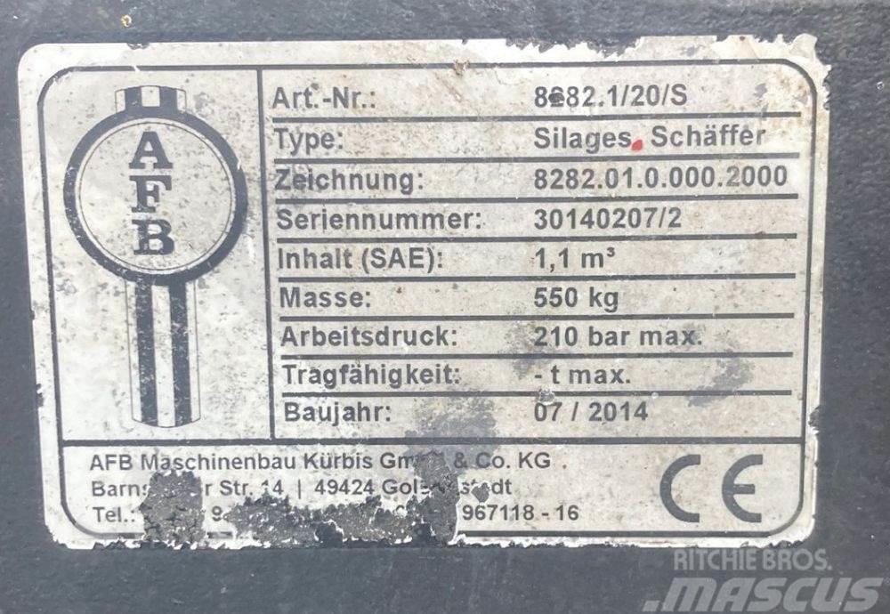 Schäffer Greifschaufel 2m Muud traktoritarvikud