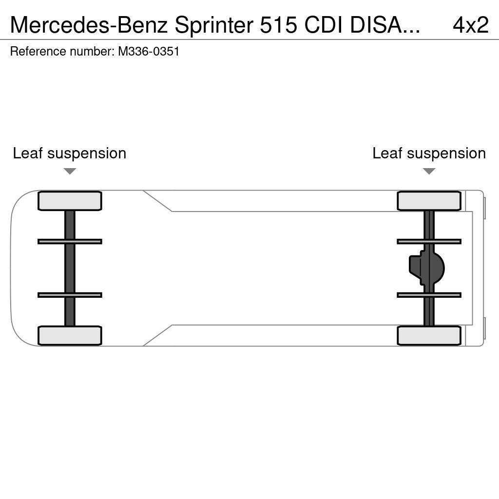Mercedes-Benz Sprinter 515 CDI DISABLED RAMP Väikebussid