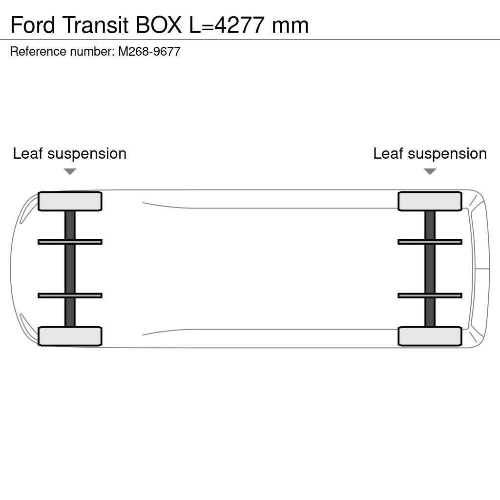 Ford Transit BOX L=4277 mm Muu