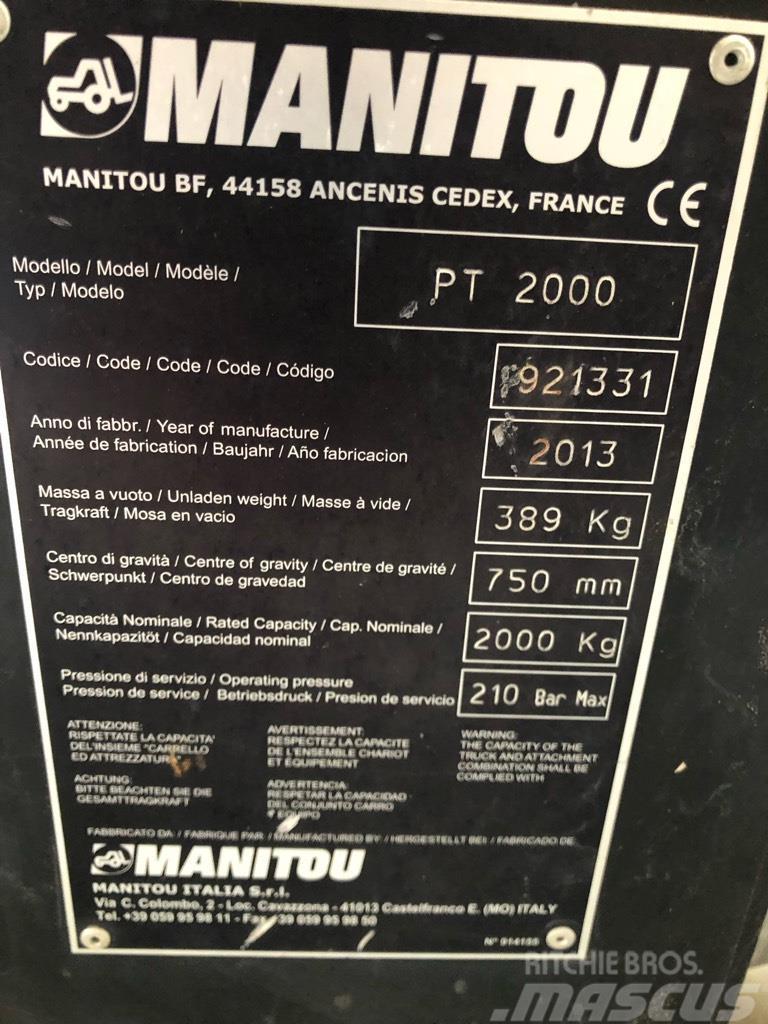 Manitou PT2000 Muud lisaseadmed ja tarvikud