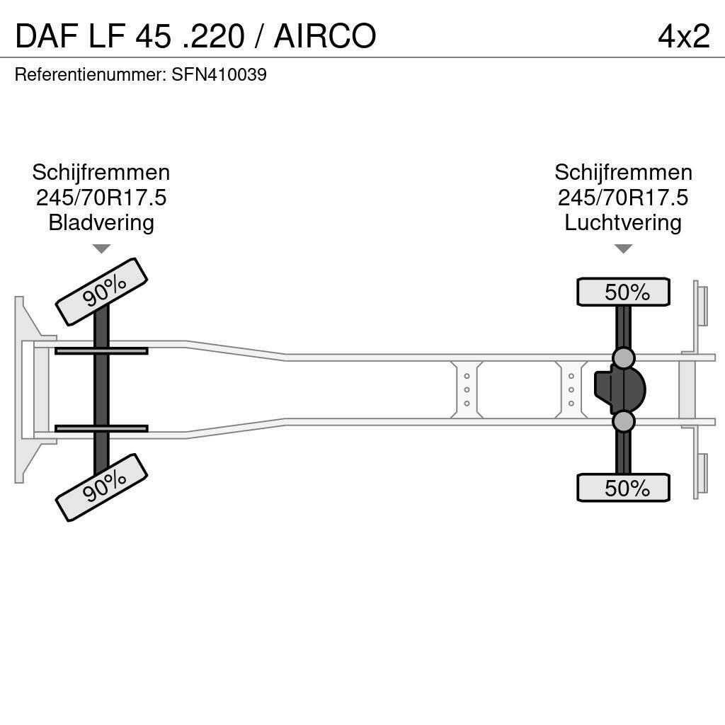 DAF LF 45 .220 / AIRCO Madelautod