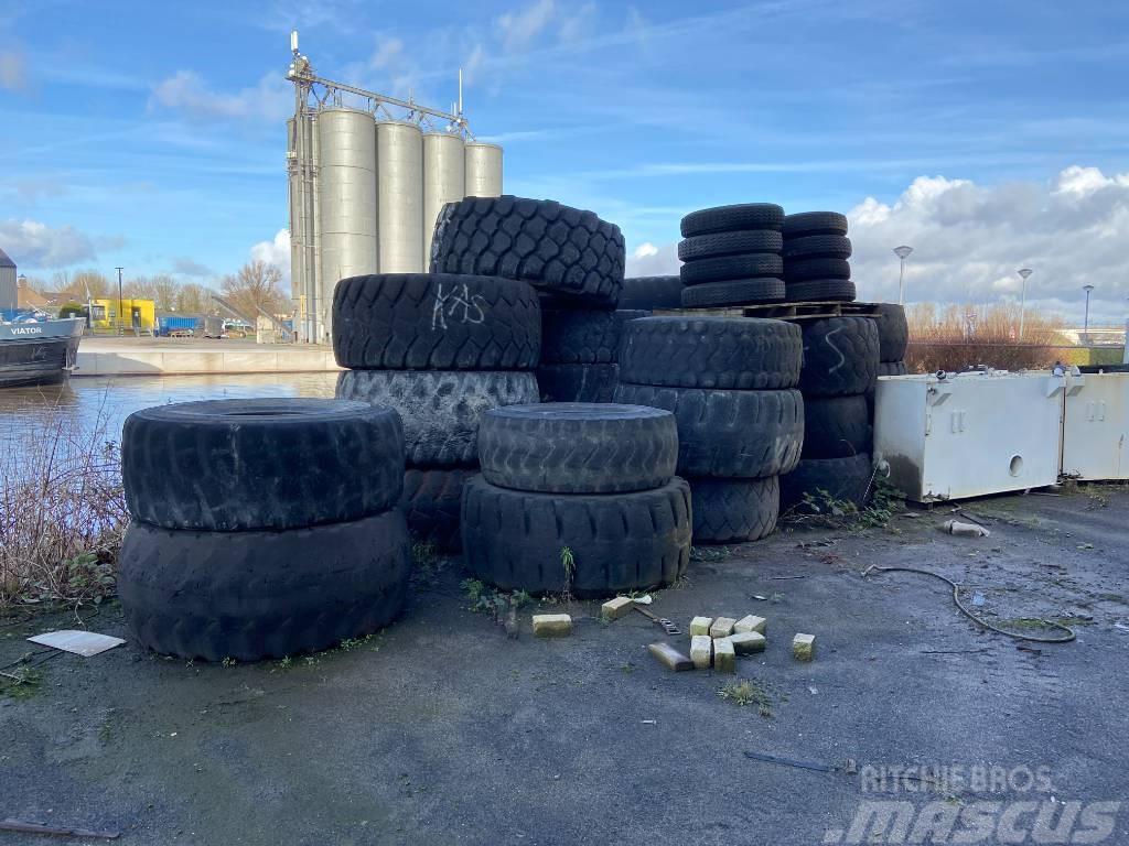  Tyres Used Construction Equipment - DPX-10906 Rehvid, rattad ja veljed