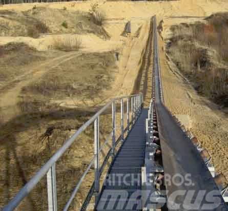  470 m conveyor belt system Landbandanlage Konveierid