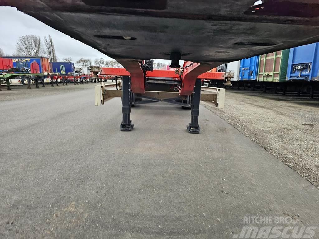 Krone SD 27 | 3 axle container chassis | 4740 kg | Saf D Konteinerveo poolhaagised