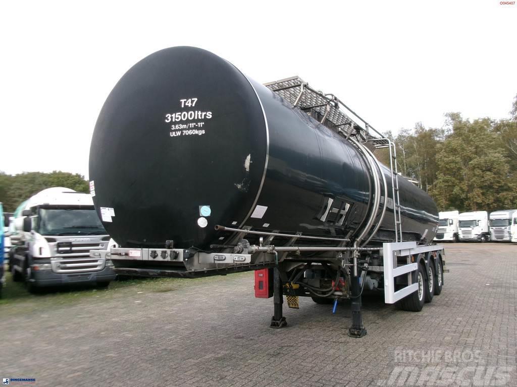 Crossland Bitumen tank inox 33 m3 / 1 comp + compressor + AD Tsistern poolhaagised
