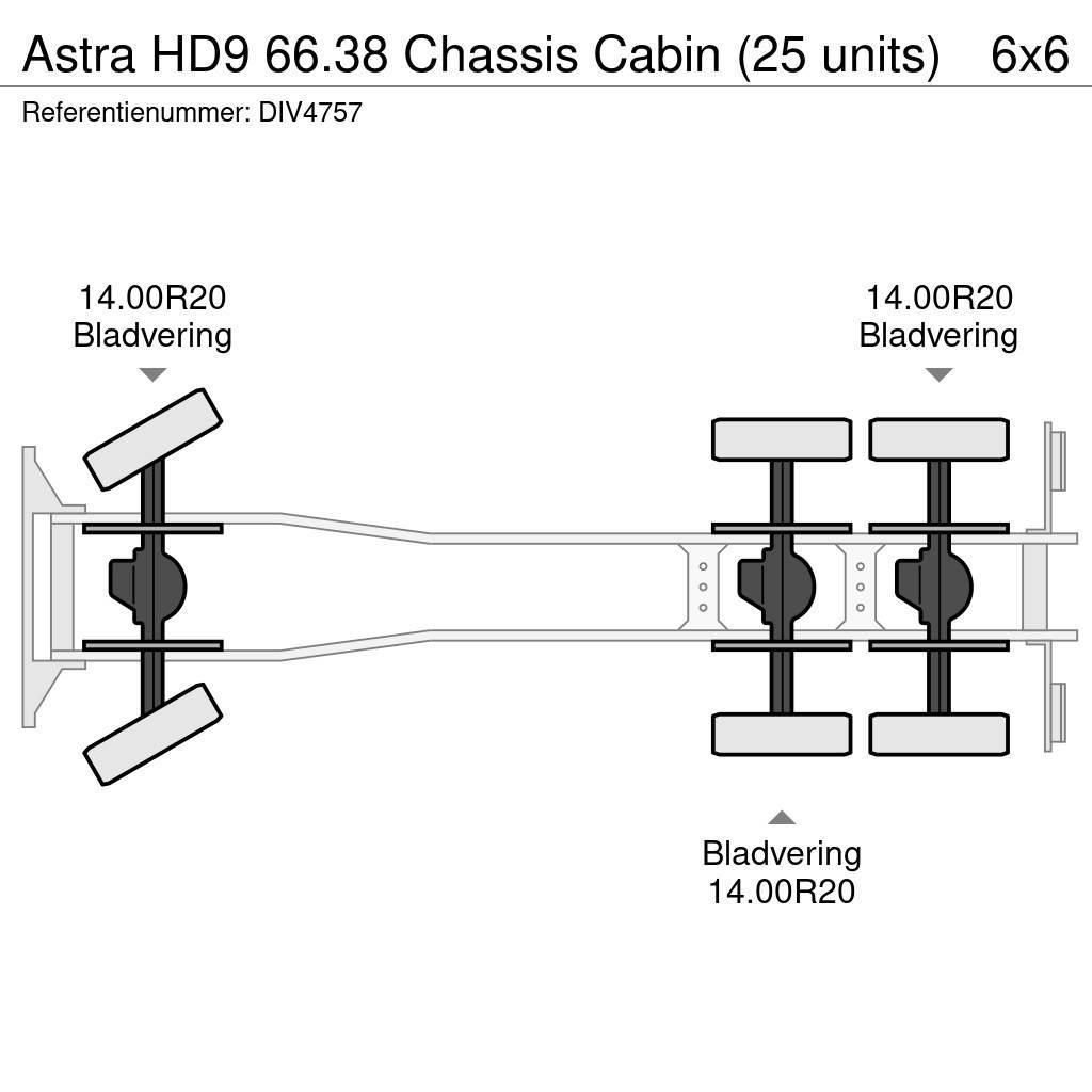 Astra HD9 66.38 Chassis Cabin (25 units) Raamautod