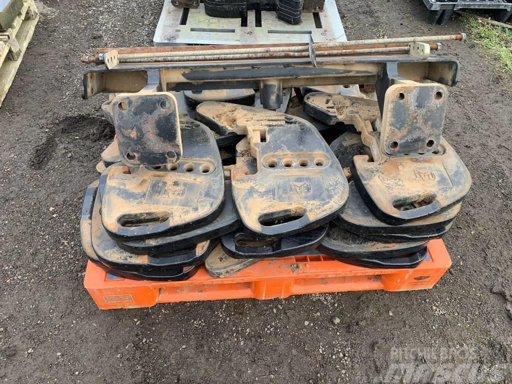 CAT CLAAS CHALLENGER 65E 75E 85E 95E FRONT WEIGHTS Esiraskused