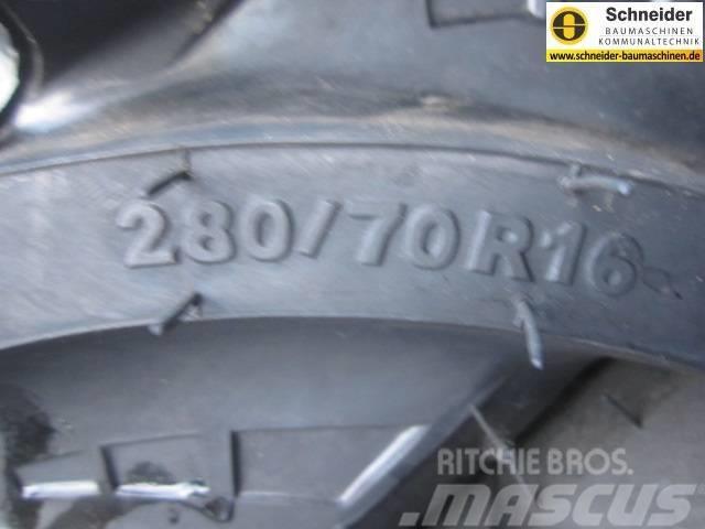 Kubota Petlas 280/70R16 Reifen AS-Profil Rehvid, rattad ja veljed