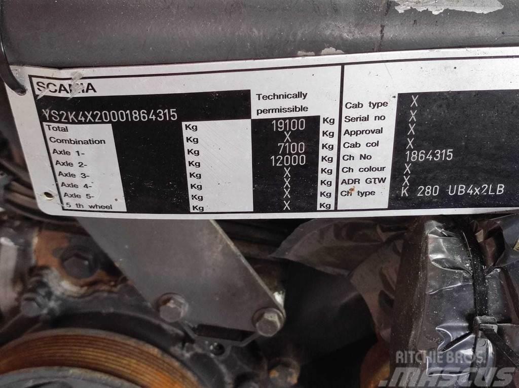 Scania DC9 29 / 280hp ENGINE Mootorid