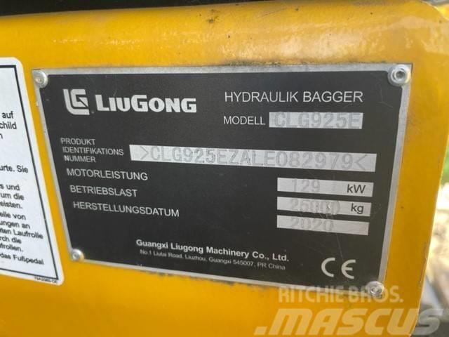 LiuGong CLG 925 E Roomikekskavaatorid