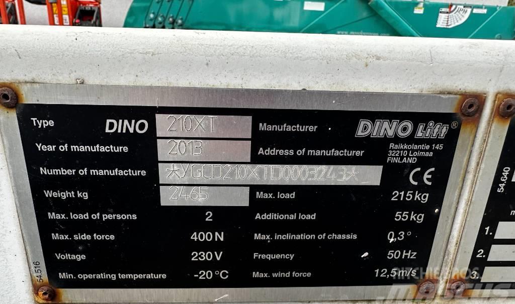 Dino 210 XT Järelveetavad korvtõstukid
