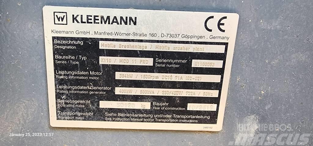 Kleemann MCO 11 PRO Purustid