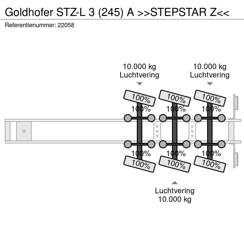 Goldhofer STZ-L 3 (245) A >>STEPSTAR Z<< Raskeveo poolhaagised