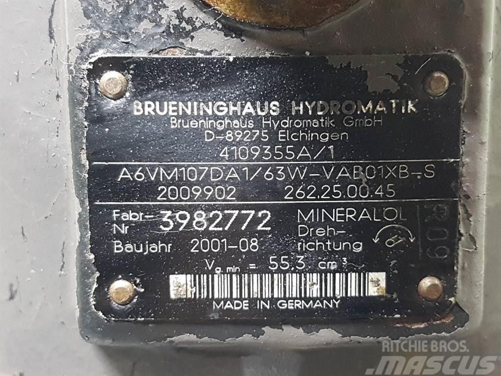 Ahlmann AZ14-Brueninghaus A6VM107DA1/63W-Drive motor Hüdraulika