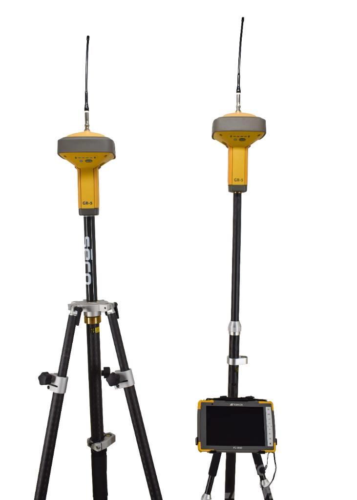 Topcon Dual GR-5+ UHF II GPS GNSS Kit w/ FC-6000 & Magnet Muud osad