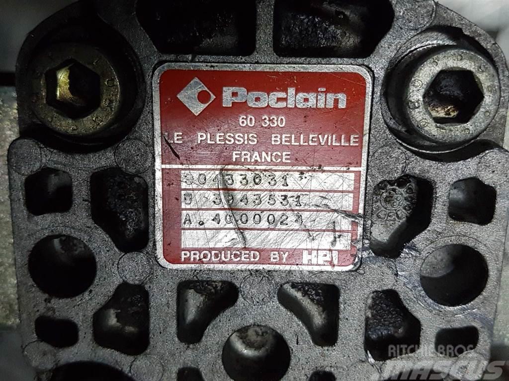 Poclain 904333031-W3943531-Hydraulic motor/Hydraulikmotor Hüdraulika