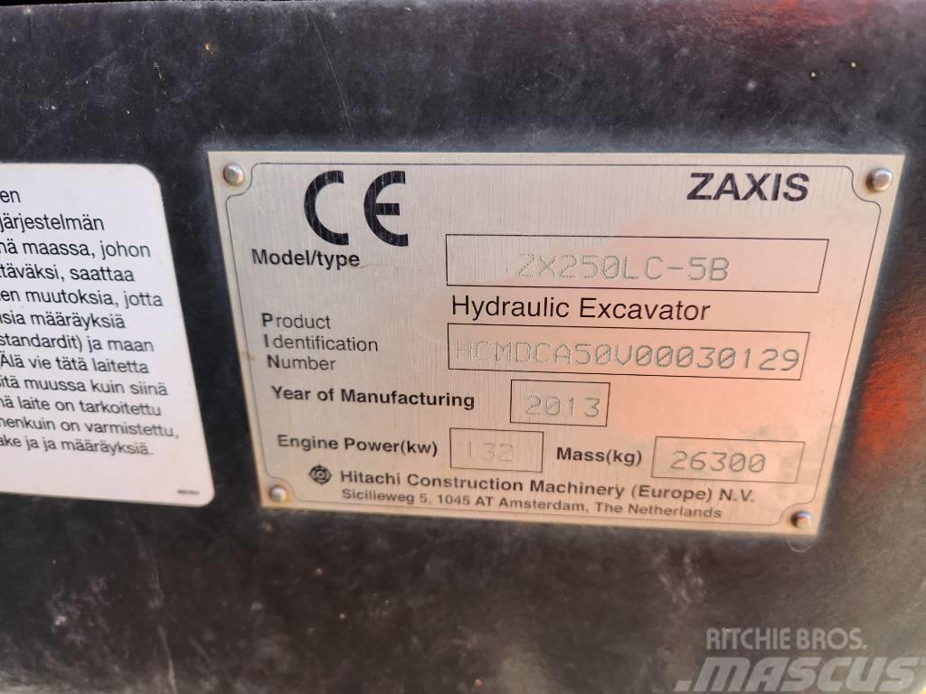 Hitachi ZX250LC-5 Roomikekskavaatorid