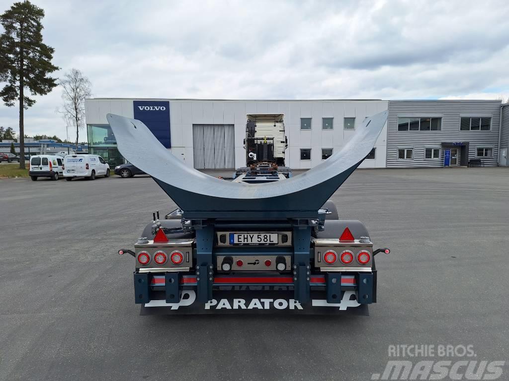 Parator 3-axl Lastväxlarsläp med tipp Vahetuskerehaagised