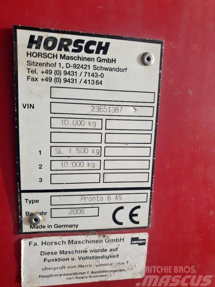 Horsch Horsch Pronto 6 AS s PPF + Horsch Maistro 8 RC Külvikud