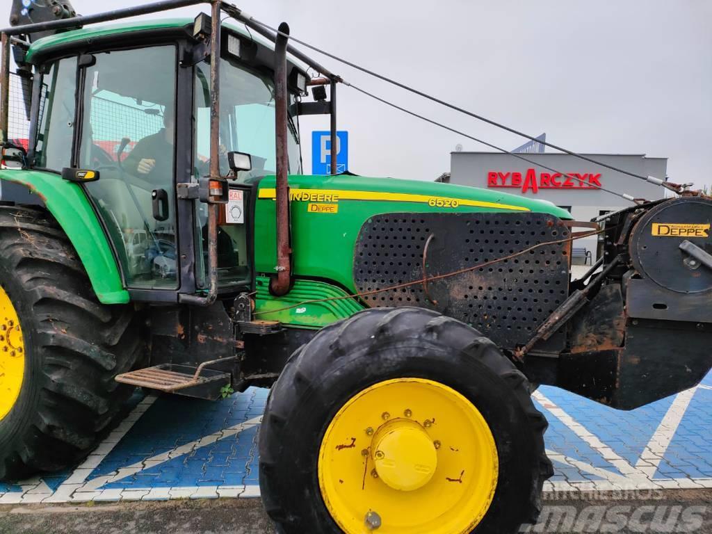 John Deere 6520 Metsatööks kohandatud traktorid