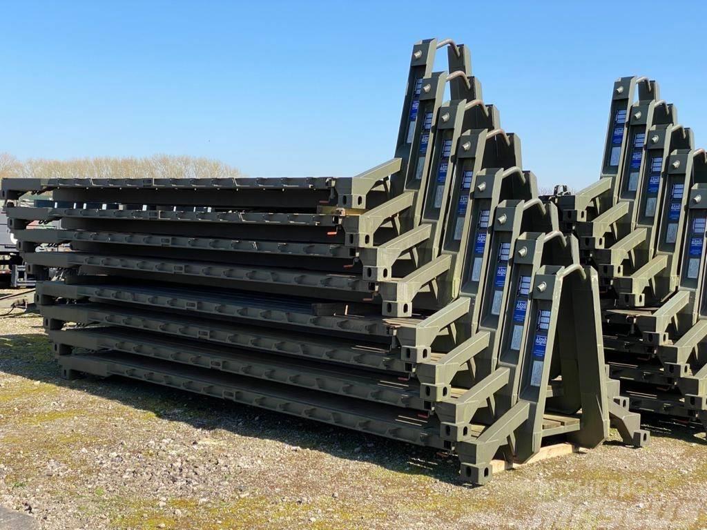  Marshalls Unused military Flat Rack 20ft hook load Konksliftveokid
