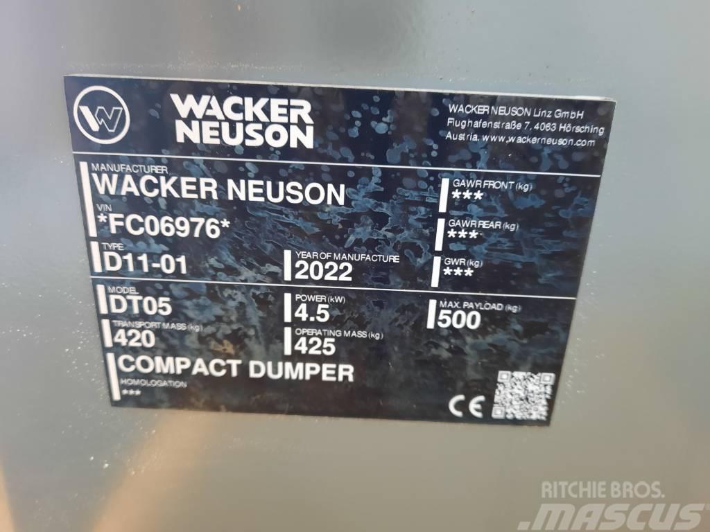 Wacker Neuson DT 05 Roomikkallurid