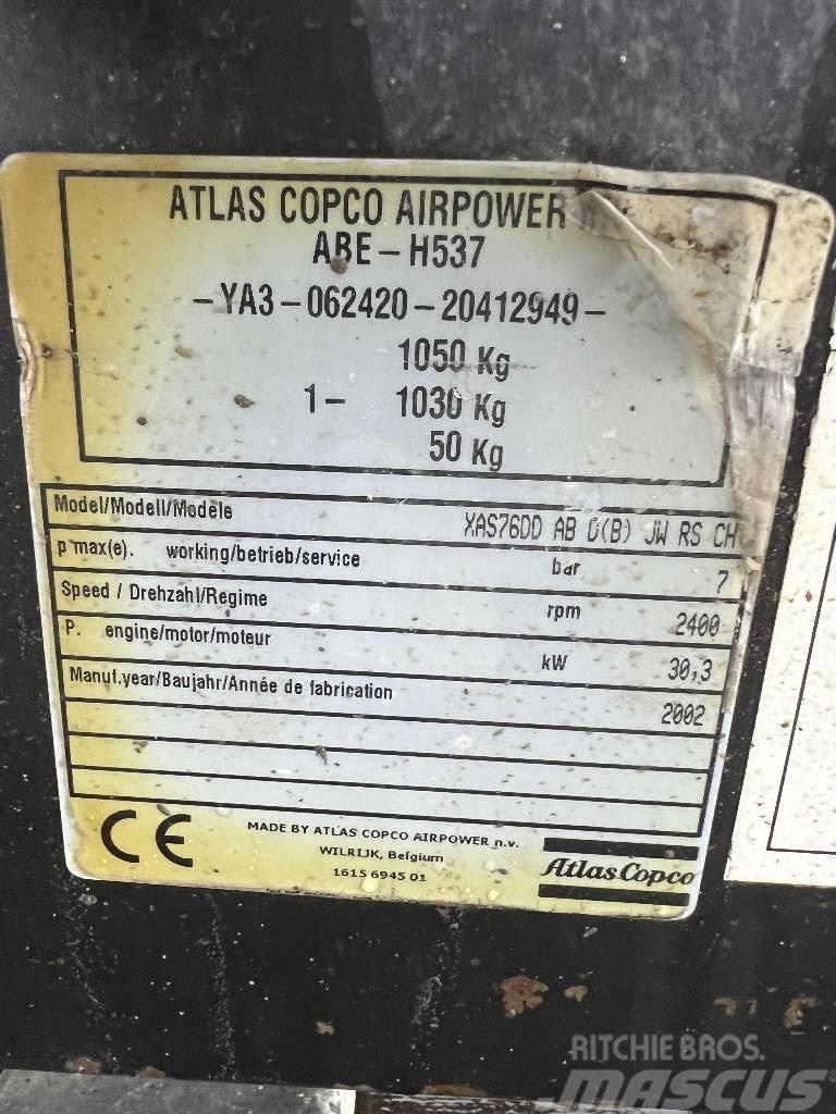 Atlas Copco XAS 76 DD AB*Luftkompressor* Kompressorid
