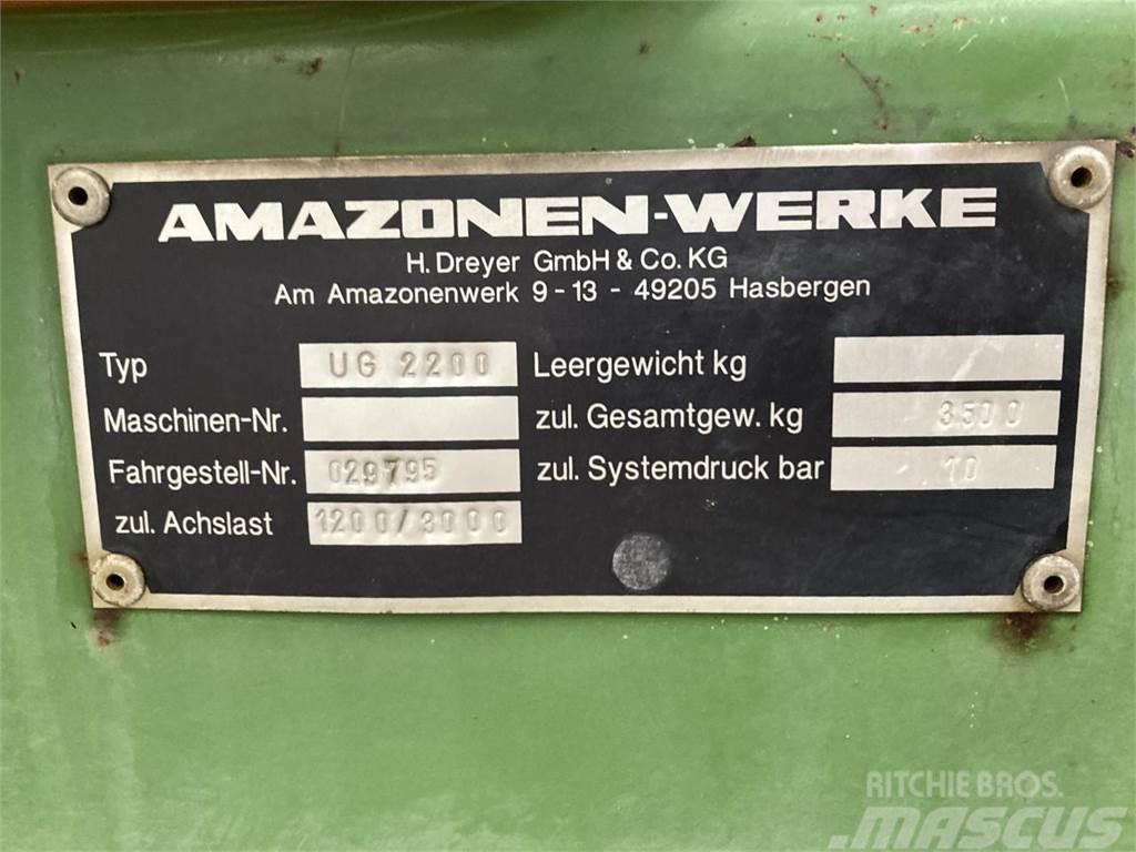 Amazone UG 2200 Haagispritsid