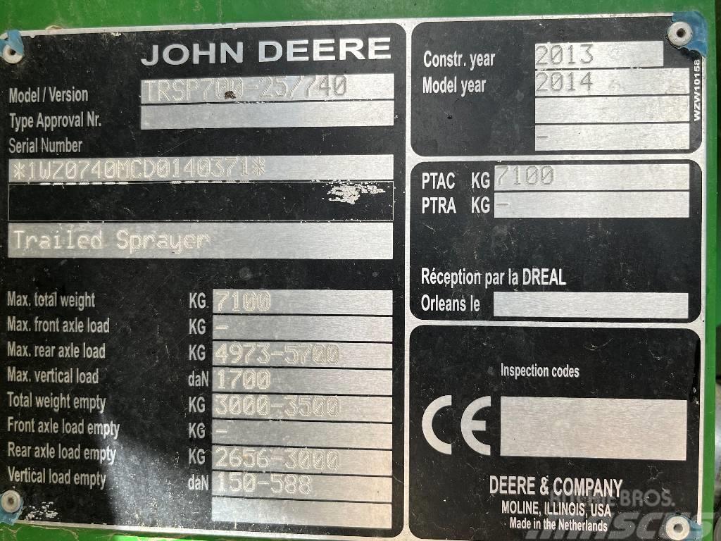 John Deere M 740 i Dismantled: only spare parts Haagispritsid