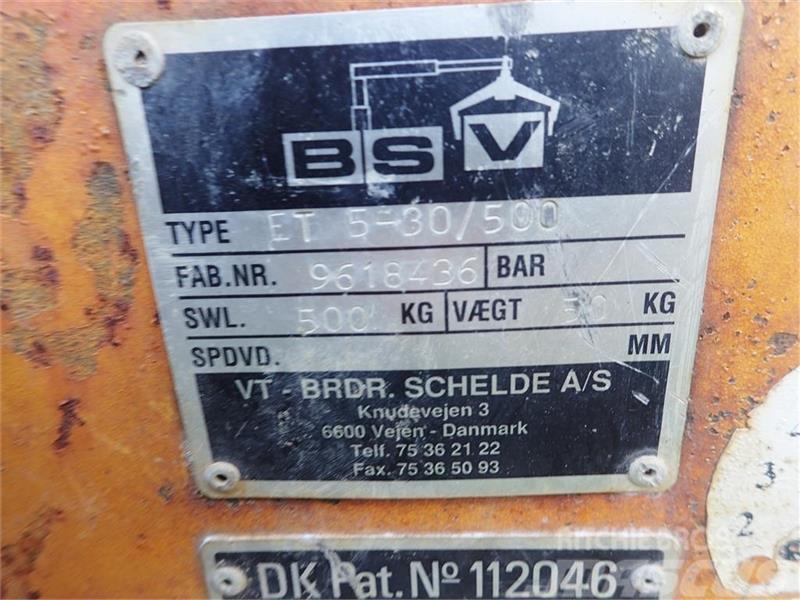 BSV Element tang 30 cm Type ET 5-30/500 Kraanade varuosad ja varustus