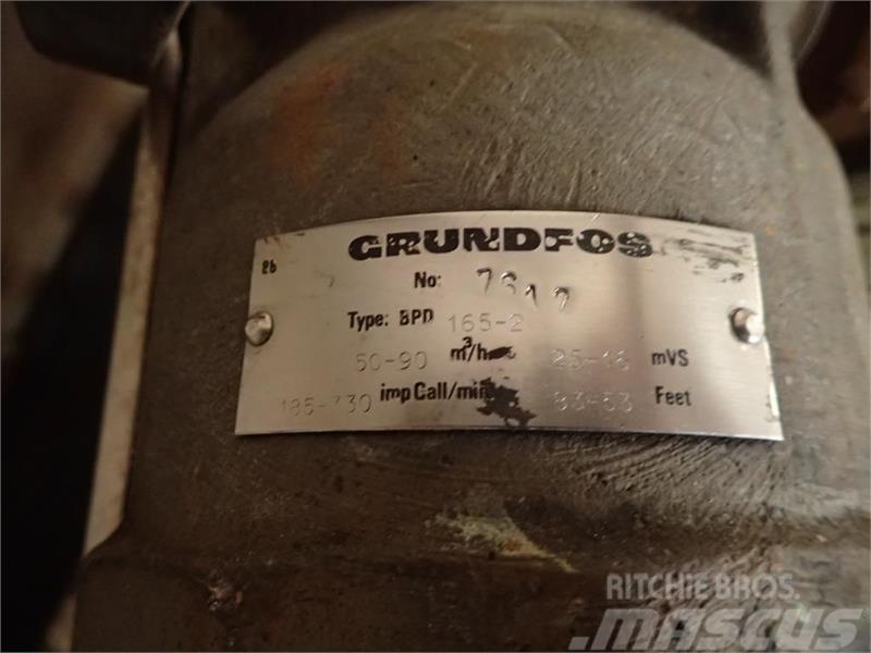 Grundfos SPD-165-2, 50-900m3/time, 7,5 hk Muud osad