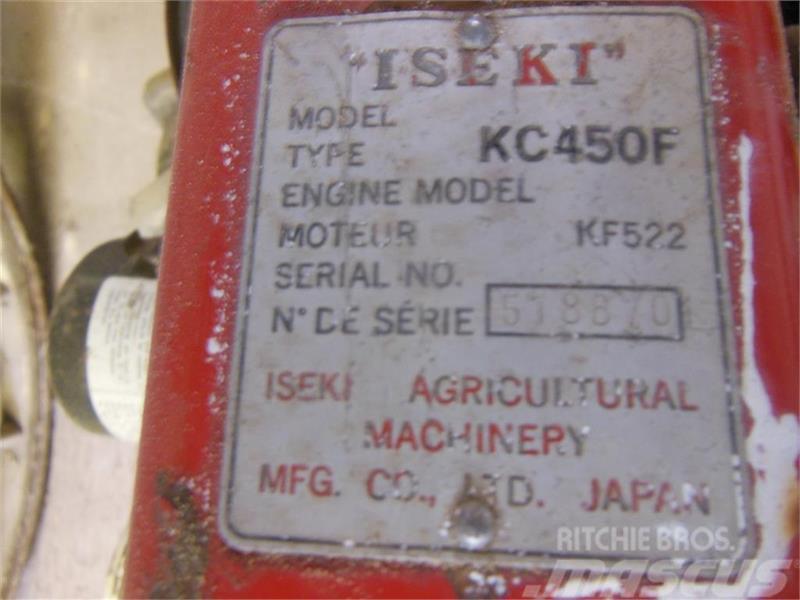 Iseki KF522 med kost Kompakttraktorid