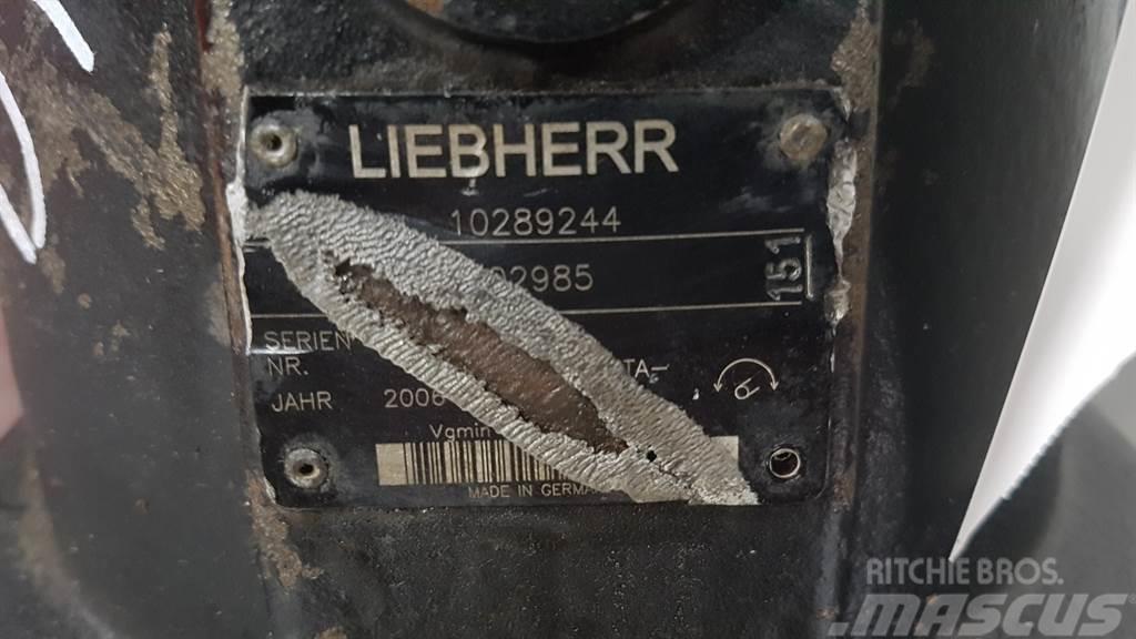 Liebherr 10289244 - Drive motor/Fahrmotor/Rijmotor Hüdraulika
