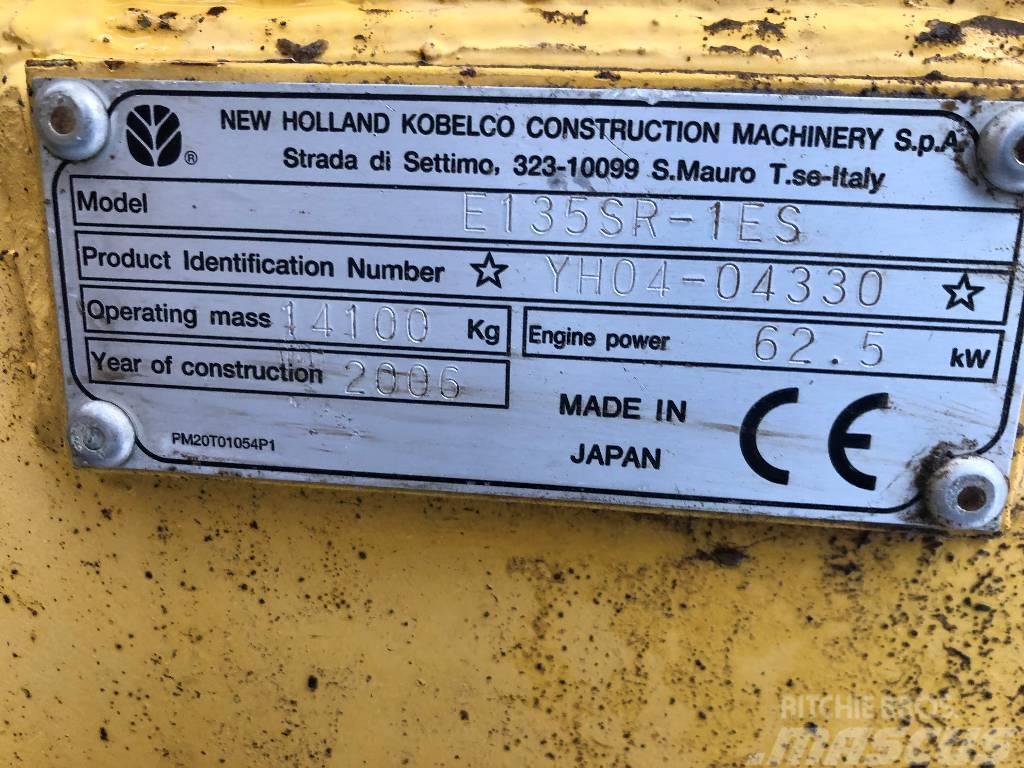 New Holland Kobelco E135SR dismantled: only spare parts Roomikekskavaatorid