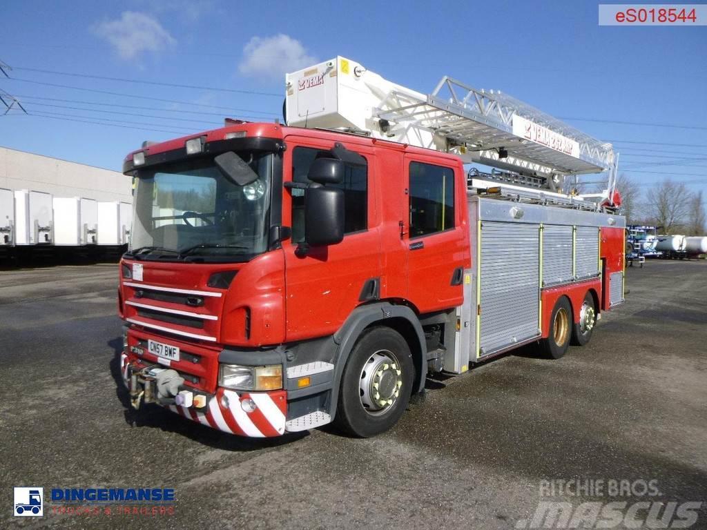 Scania P310 6x2 RHD fire truck + pump, ladder & manlift Tuletõrjeautod