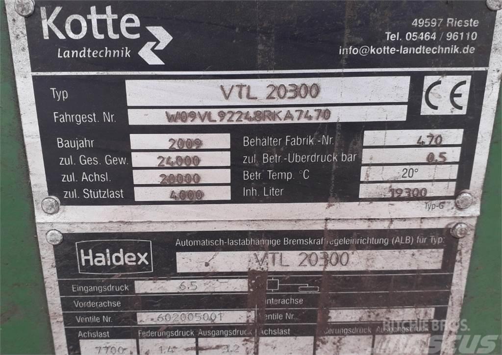 Kotte VTL 20300 Lägapaagid