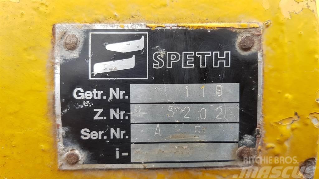 Speth 110/85202 - Axle/Achse/As Sillad