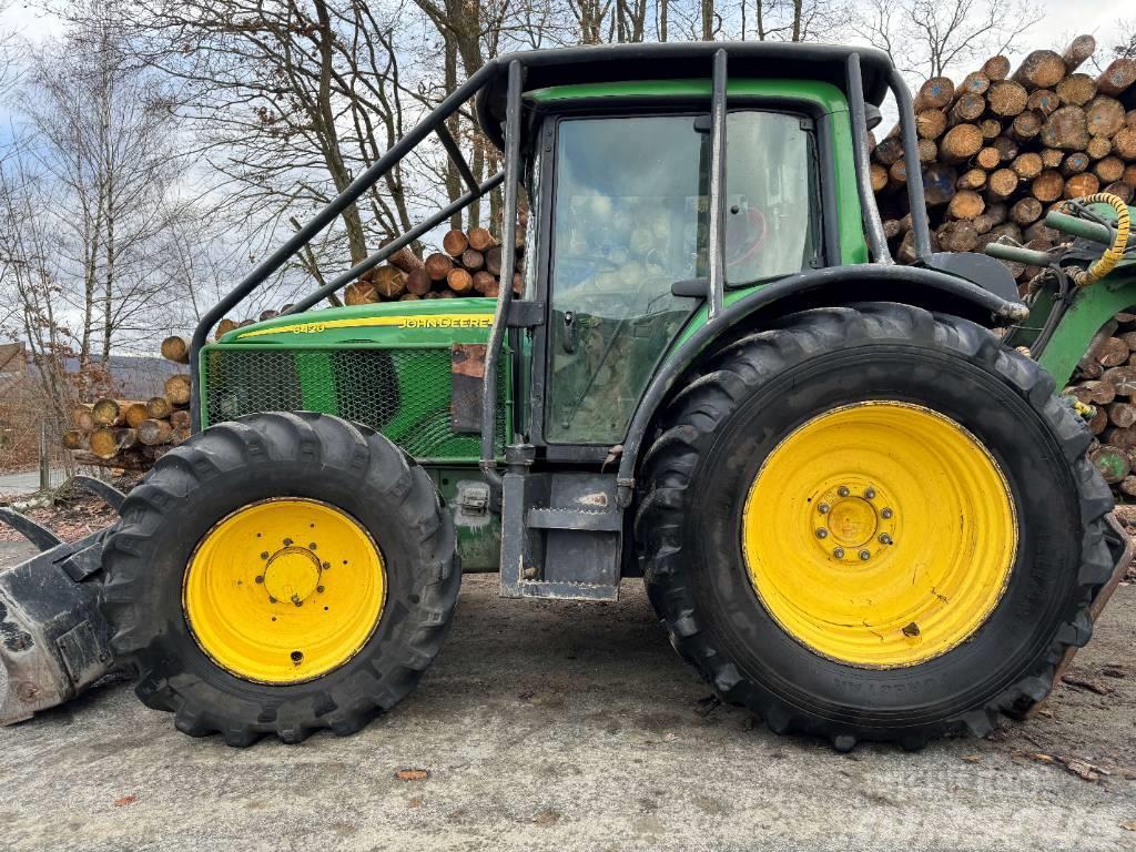 John Deere 6420 Kran Winde Schild / Fendt Ritter Deutz Forst Metsatööks kohandatud traktorid
