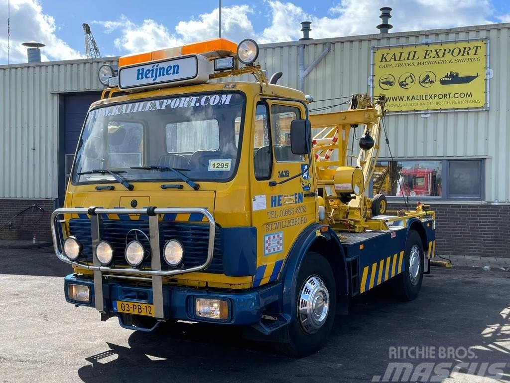 Mercedes-Benz 1419 Tow truck 3 Winch V6 Very Clean Condition Puksiirid