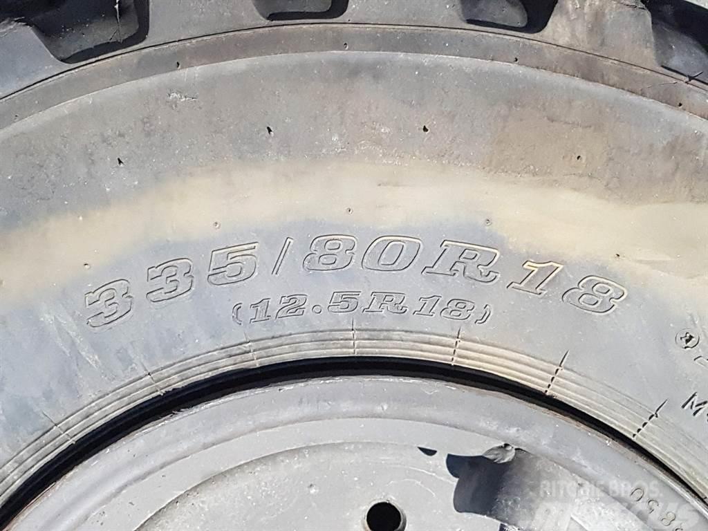 Ahlmann AS50-Solideal 12.5-18-Dunlop 12.5R18-Tire/Reifen Rehvid, rattad ja veljed
