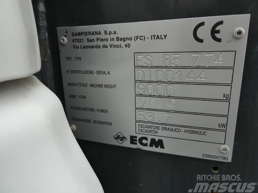 ECM ES 85 ZT4 Väikeekskavaatorid 7t-12t