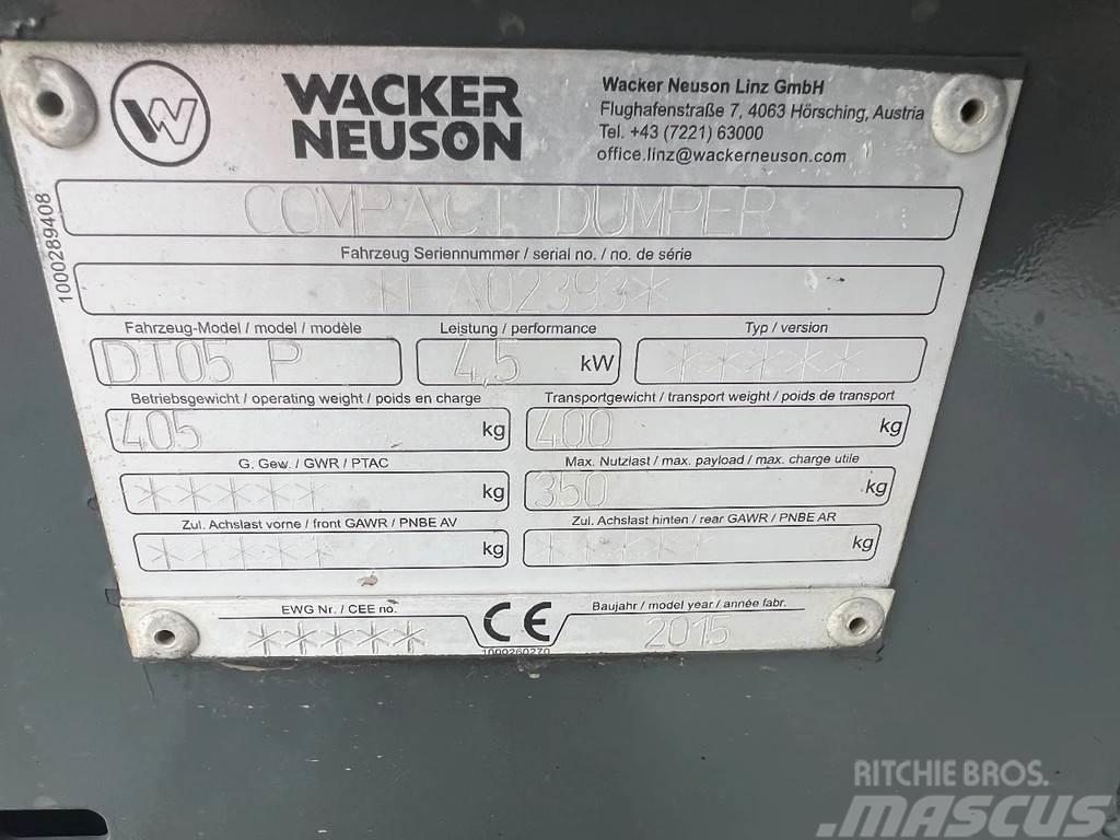 Wacker Neuson DT05P Väikekallurid