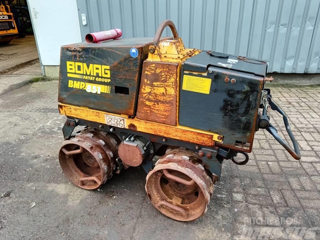 Bomag BMP 851 remote controlled duo roller wals walz Tandemrullid