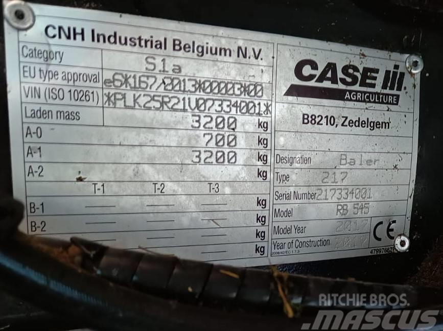 Case IH RB 545 Ruloonpressid