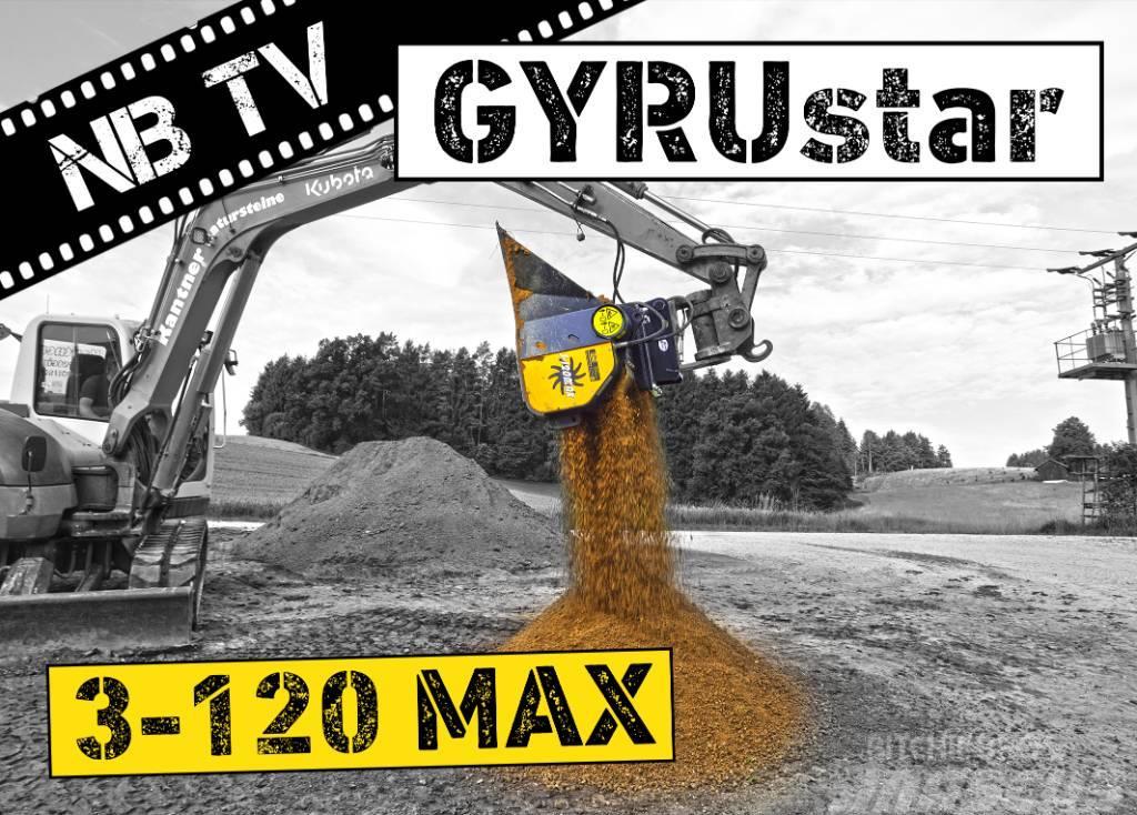 Gyru-Star 3-120MAX | Sieblöffel für Bagger & Lader Sõelumiskopad