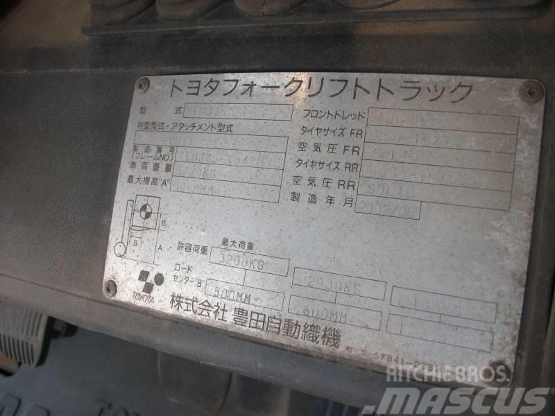 Toyota 7 FDJ 35 Diiseltõstukid