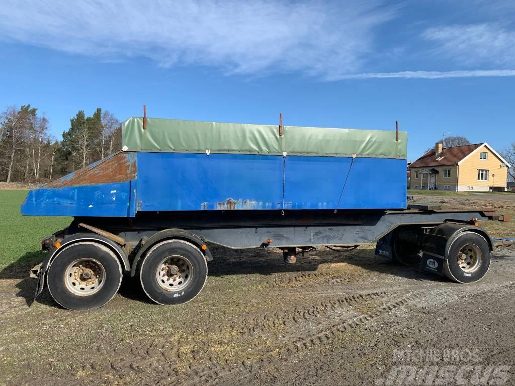 Kilafors Lastväxlarvagn 19 ton med tipp Kilafors Lastväxlar Vahetuskere poolhaagised