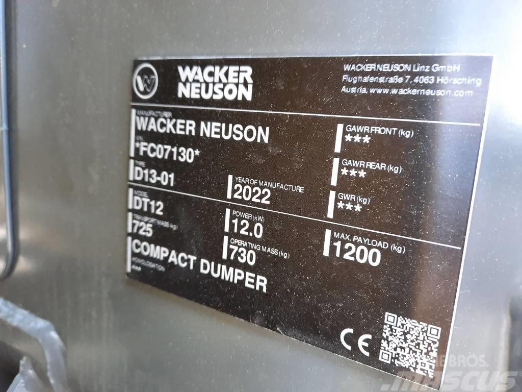 Wacker Neuson DT12 Roomikkallurid